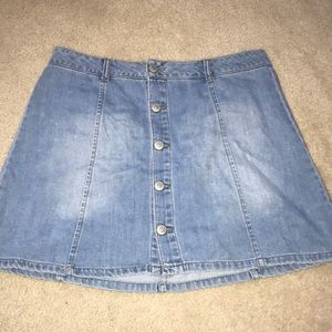 Jean skirt